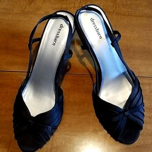 Dress Barn 9.5 Black Heels